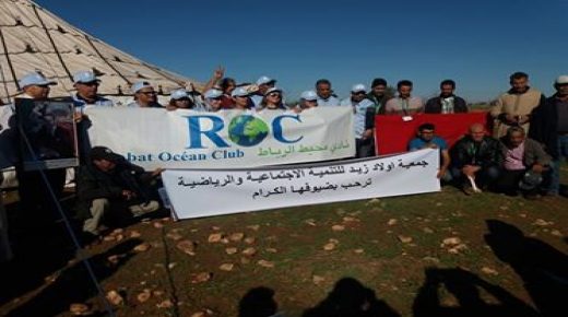 قافلة البسمة الدافئة تحط الرحال بأولاد زيد بأولاد افرج