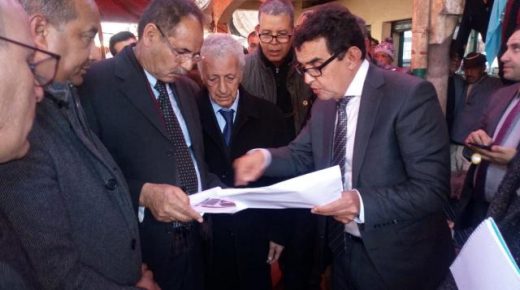 زيارة ميدانية لعامل إقليم الجديدة للجماعة الترابية اولاد فرج