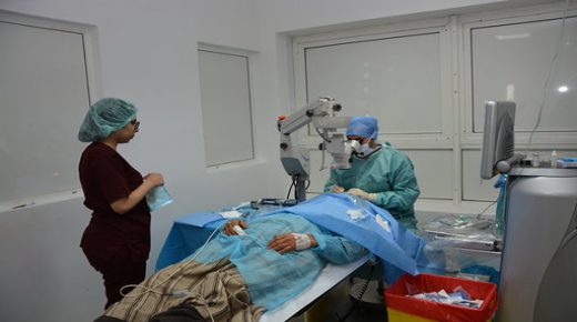 الجرف الأصفر: OCP  استفادة 450 شخصا من سكان المناطق المجاورة للجرف الأصفر من القافلة الطبية لأمراض العيون