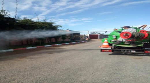 بجماعة الحوزية حملة تحسيسية وتعقيمية على مستوى الجماعة