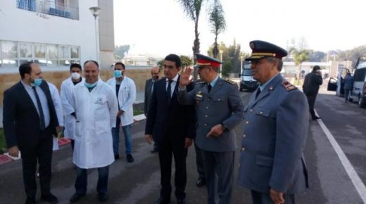 بالصور .عامل إقليم الجديدة في زيارة ميدانية للمستشفى الإقليمي بالجديدة