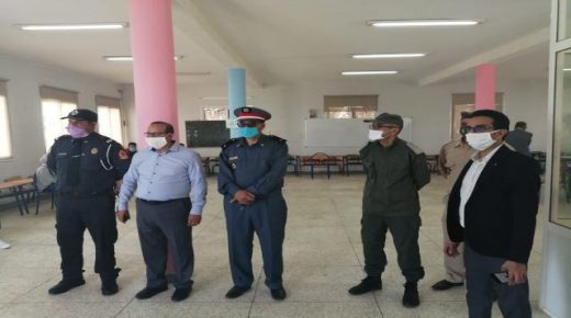 عملية تهييء البطاقة الوطنية لفائدة تلاميذ وتلميذات ثانوية المسيرة التأهيلية بأولاد غانم