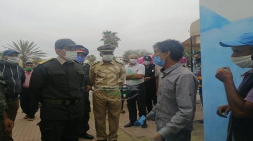 عامل إقليم الجديدة في زيارة ميدانية لمدينة ازمور