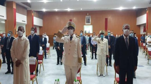 بعمالة الجديدة الانصات للخطاب الملكي السامي بمناسبة ثورة الملك والشعب .