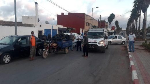ازمور :حملة استباقية للحد من ظاهرة إضرام النار في العجلات المطاطية