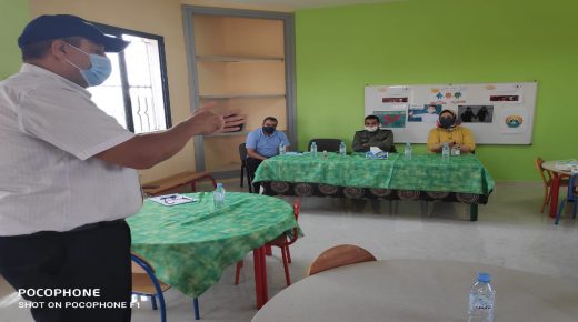 بالجماعة القروية أولاد رحمون بدائرة الحوزية، حملة توعوية و تحسيسية للوقاية من تفشي فيروس كورونا