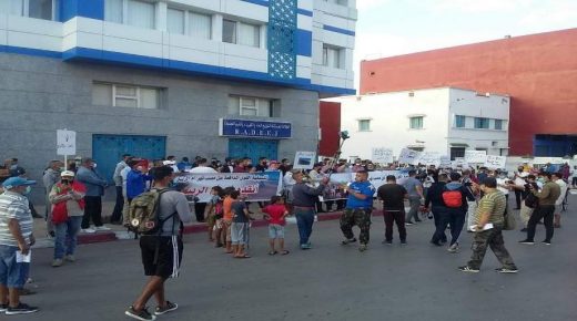 بآزمور وقفة و مسيرة من اجل انقاد نهر ام الربيع