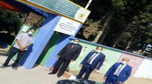مسؤولي التعليم بجهة الدارالبيضاء يزورون بعض المؤسسات التعليمية باقليم الجديدة