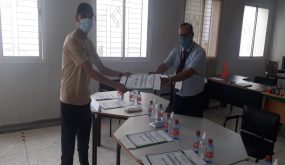 بثانوية المسيرة التأهيلية بأولاد غانم الامتحان الجهوي الموحد للباكلوريا مر في ظروف تربوية وصحية جيدة