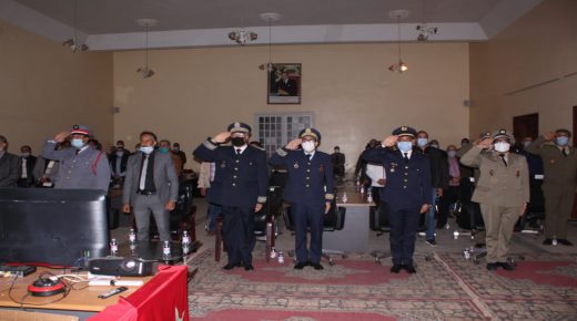 حد السوالم:الاستماع للخطاب الملكي السامي بمناسبة المسيرة الخضراء