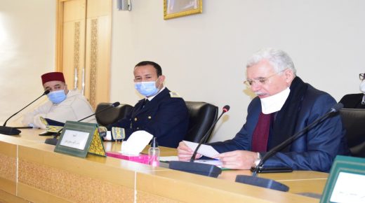 عامل إقليم سيدي بنور يشرف على تنصيب رشيد الهاشكة رئيسا للدائرة بالاقليم