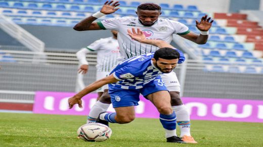 الدفاع الحسني الجديدي يتعادل وديا أمام سريع وادي زم