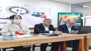 حنان رحاب رئيسة جمعية اعمال الاجتماعية للصحافيين