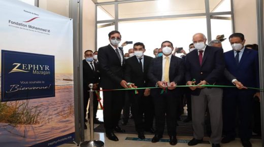 سعيد امزازي يدشين المنتجع السياحي الجديد للمؤسسة “زفير مزكان” الخاص بأسرة التربية والتكوين.