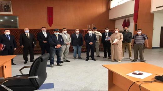 العامل محمد الكروج يستقبل نقابة الصحافيين المغاربة بإقليم الجديدة