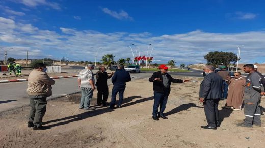 ازمور : استعدات بالمدينة لإعطاءانطلاقة  أشغال محطة  التطهير السائل وانطلاقة أشغال الكهربة العمومية بالطريق الوطنية رقم 1