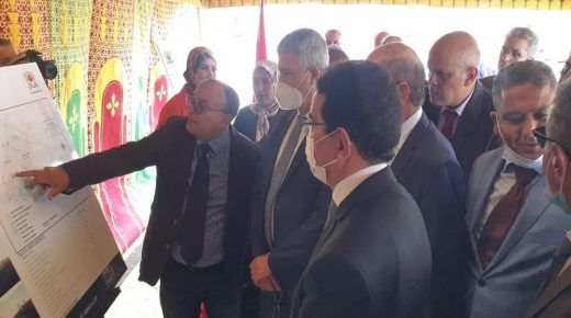 إقليم الجديدة : محمد صديقي وزير الفلاحة والصيد البحري والتنمية القروية والمياه والغابات في زيارة مشاريع تنموية فلاحية