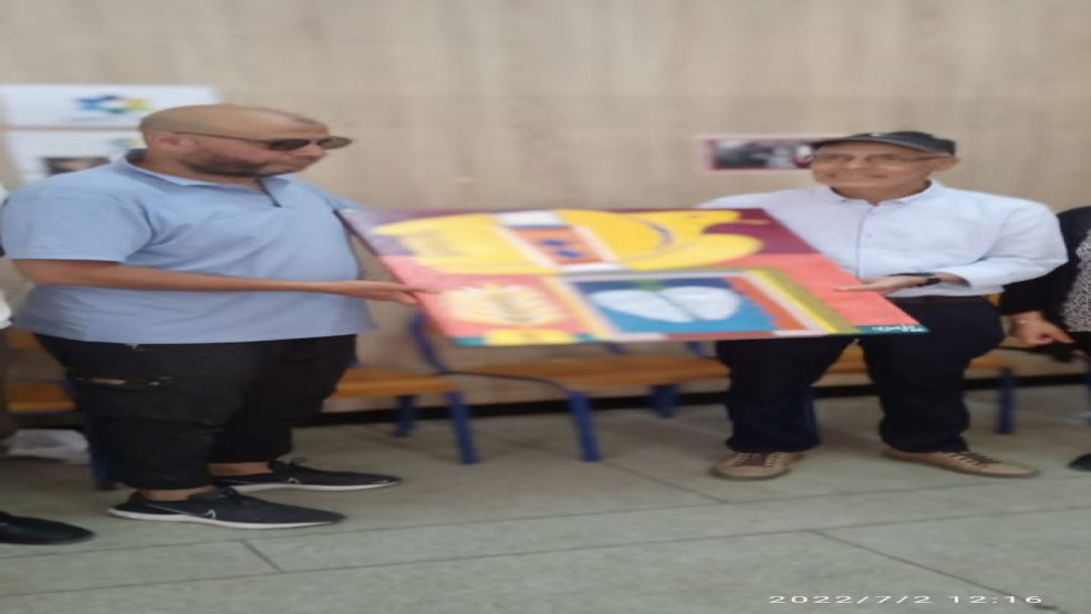 معاً أزمور تكرم القيدوم عبد الكريم أمان وتحتفي برواد كرة الطاولة بالمدينة.