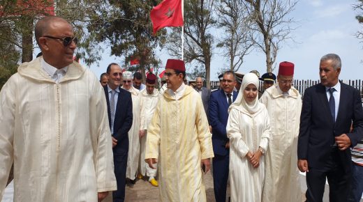 عامل اقليم الجديدة يشرف على حفل تأبيني بمقبرة الشهداء بمناسبة ذكرى ثورة الملك والشعب