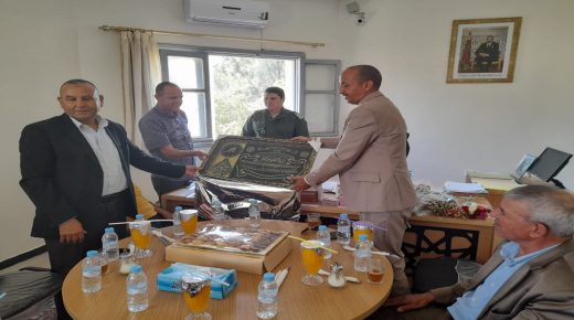 خليفة اشتوكة سابقا رئيس المقاطعة الثانية بأزمور يحظى بتكريم وعرفان بشتوكة .