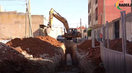 وكالة “راديج”.. نسبة أشغال مشروع تجهيز مركز العطاطرة بشبكة الصرف الصحي بلغت 80 في المائة