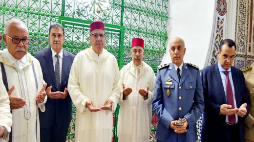 بالصور : عامل إقليم الجديدة يحيي بمدينة أزمور الذكرى الخامسة والعشرين لوفاة المغفور له الملك الراحل الحسن الثاني رحمه الله