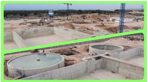 تقدم أشغال محطة معالجة المياه العادمة بأزمور