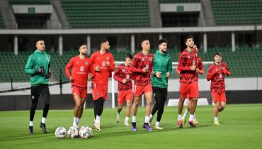المنتخب الوطني يستعد للقاء موريتانيا