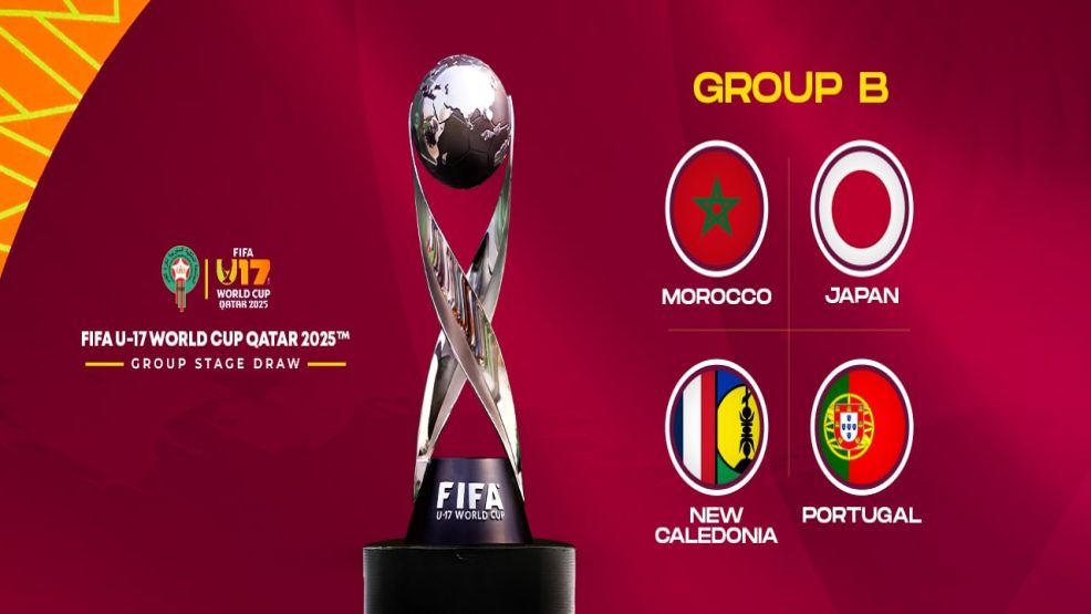 المنتخب الوطني لأقل من 17 سنة في المجموعة الثانية بمونديال قطر 2025
