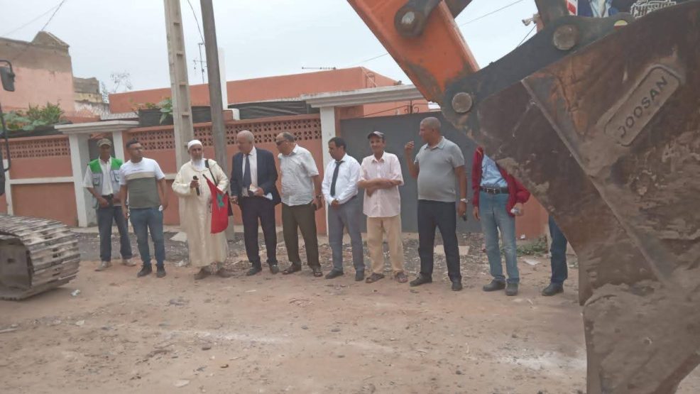 انطلاق أشغال تهيئة وإعادة هيكلة حي البام وحي لغماتي بجماعة سيدي علي بن حمدوش