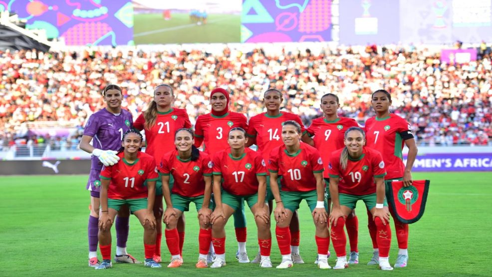 المنتخب الوطني النسوي يتصدر المجموعة الأولى ويتأهل إلى ربع نهائي كأس إفريقيا للأمم