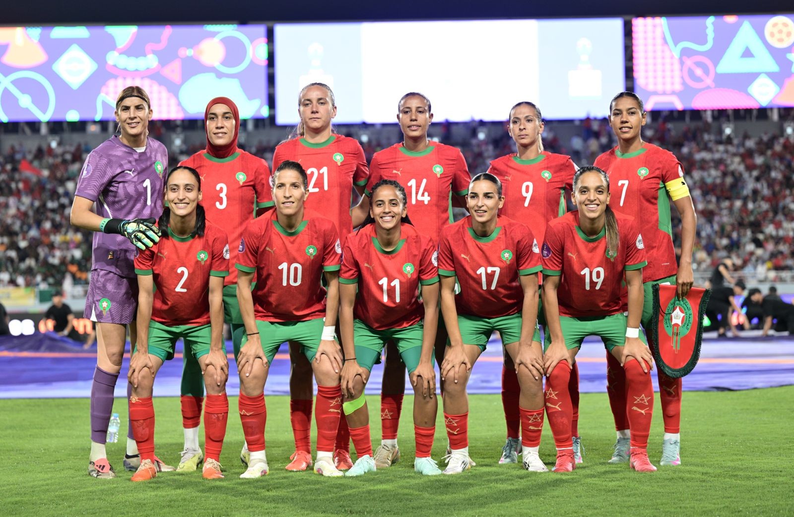 المنتخب الوطني النسوي يتعادل مع زامبيا