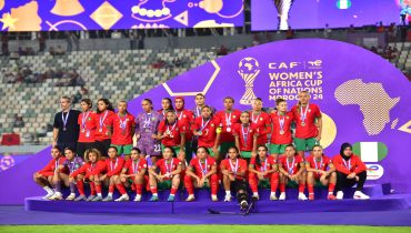 المنتخب الوطني النسوي يحتل المركز الثاني في كأس إفريقيا للأمم والمغربية غزلان شباك هدافة الدورة