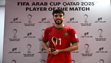 المغربي وليد أزرو احسن لاعب في لقاء المنتخب الرديف وسوريا