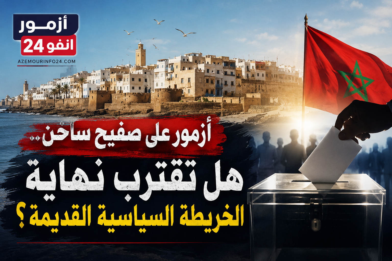 أزمور على صفيح ساخن.. هل تقترب نهاية الخريطة السياسية القديمة؟